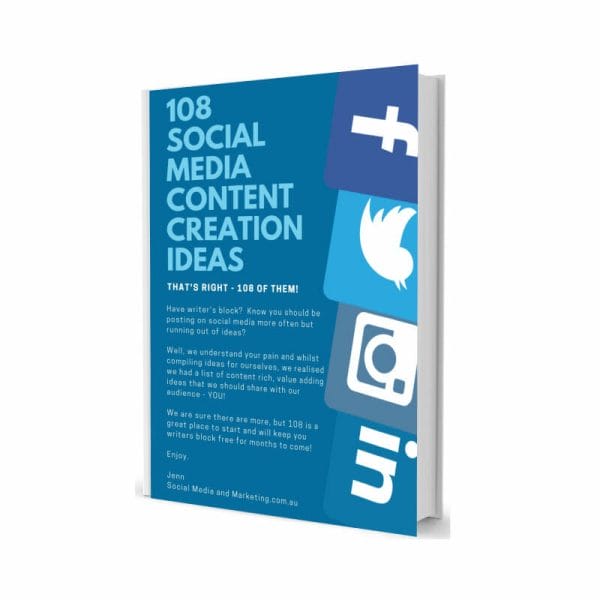 108 social media content creation ideas