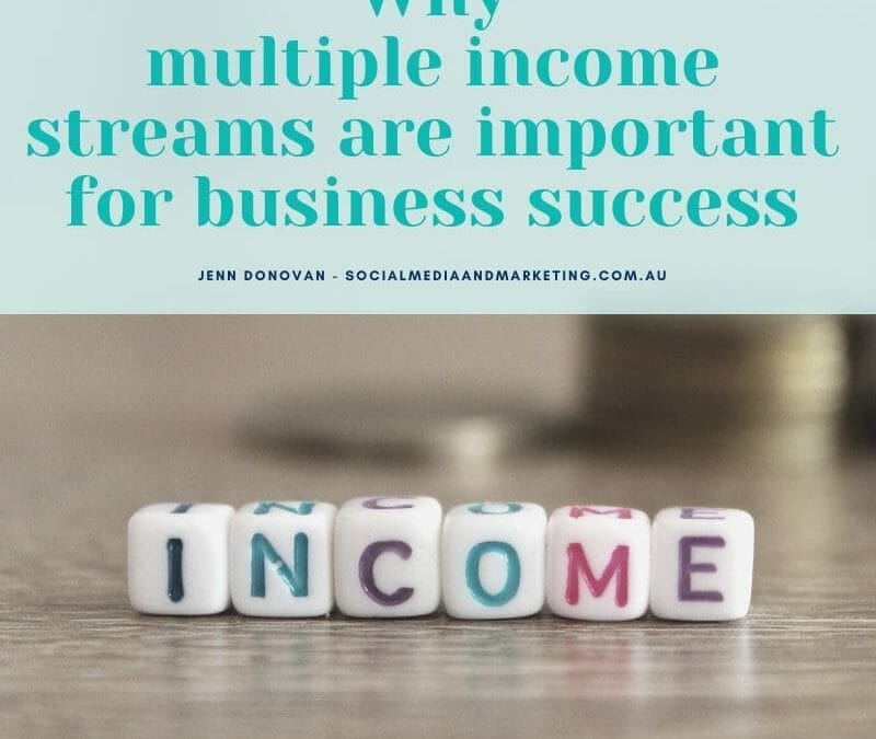 Multiple income streams are important for business success