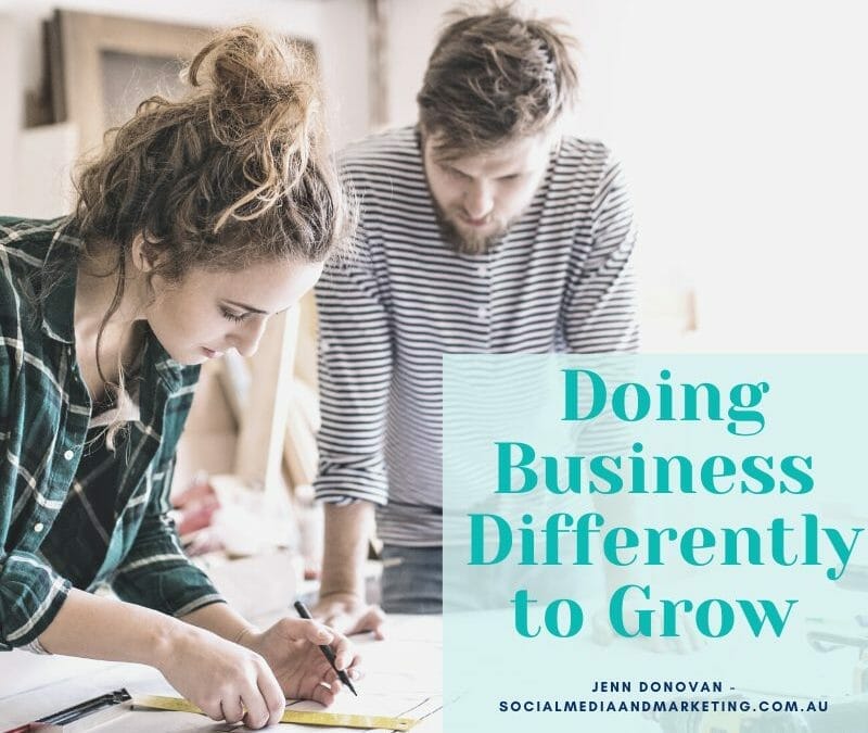 Doing Business Differently to Grow