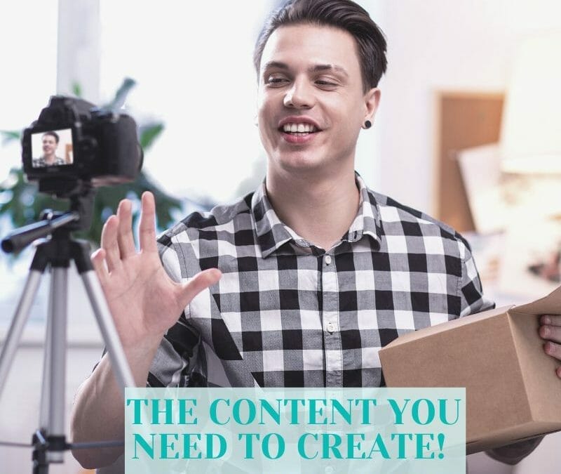 THE CONTENT YOU NEED TO CREATE