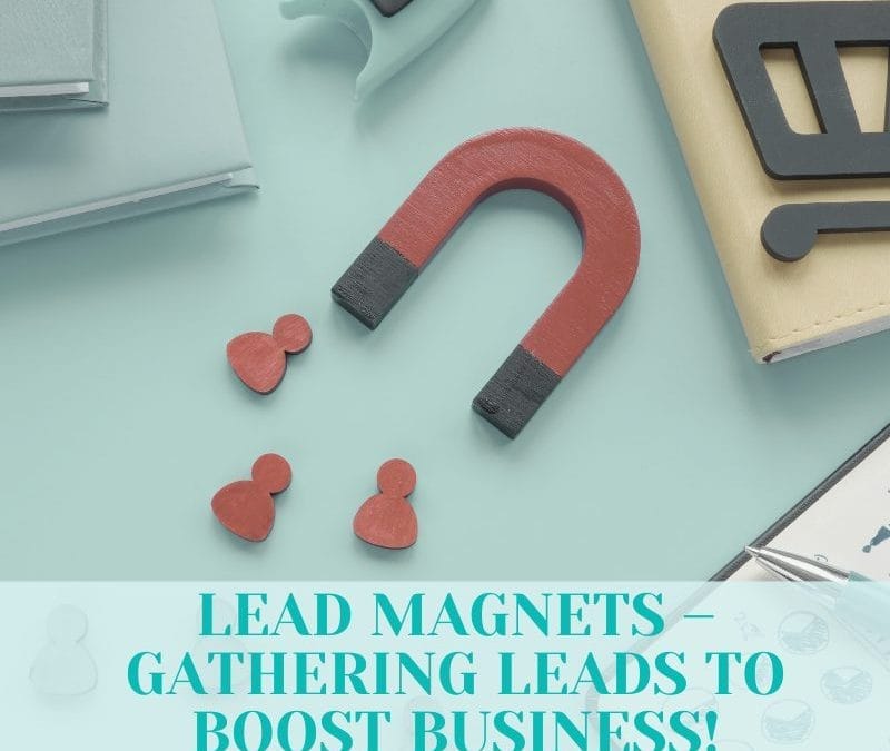 LEAD MAGNETS – GATHERING LEADS TO BOOST BUSINESS!