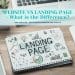 WEBSITE VS LANDING PAGE - What is the Difference? - with digital marketing consultant for small business Jenn Donovan of Social Media and Marketing